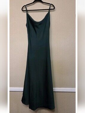 Floerns Satin Slip Maxi Dress Womens Medium NWT